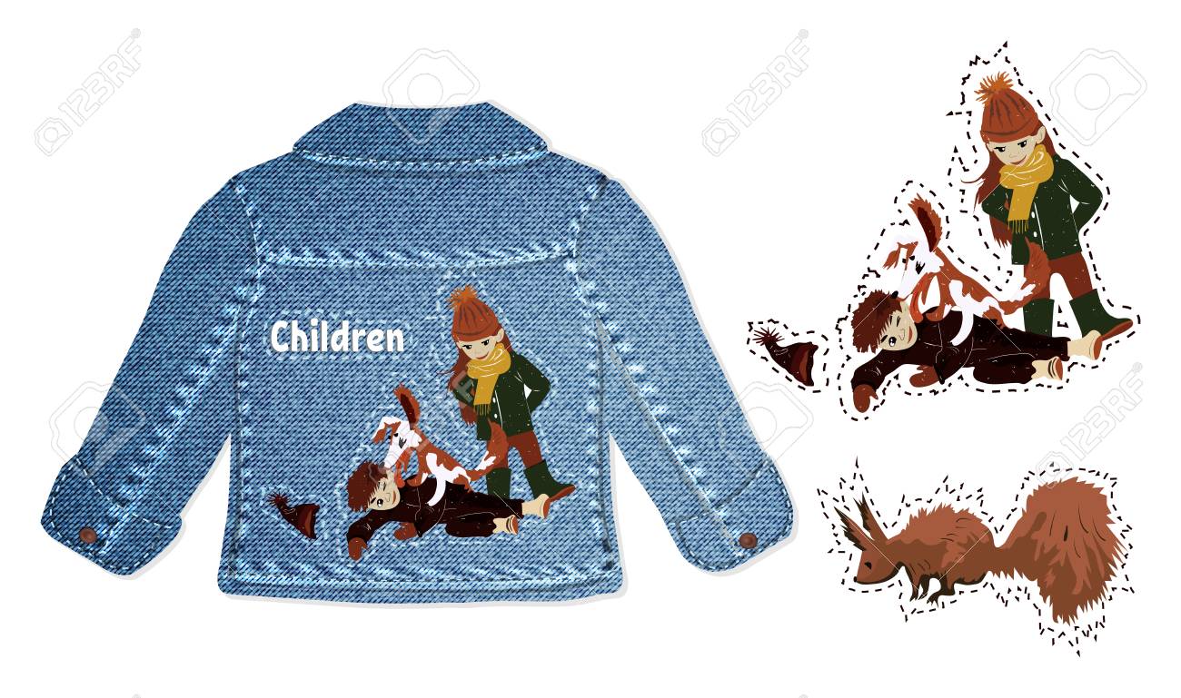 kids jacket design
