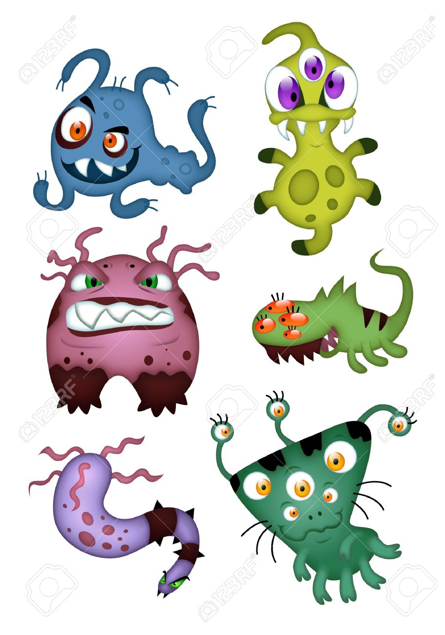 Microbe Drole Banque D Images Et Photos Libres De Droits Image 15231724
