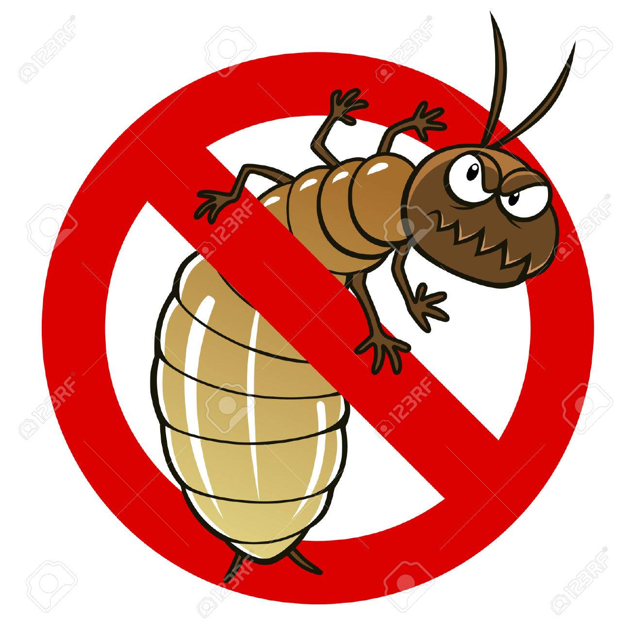 Anti Termite Sign Royalty Free Cliparts 