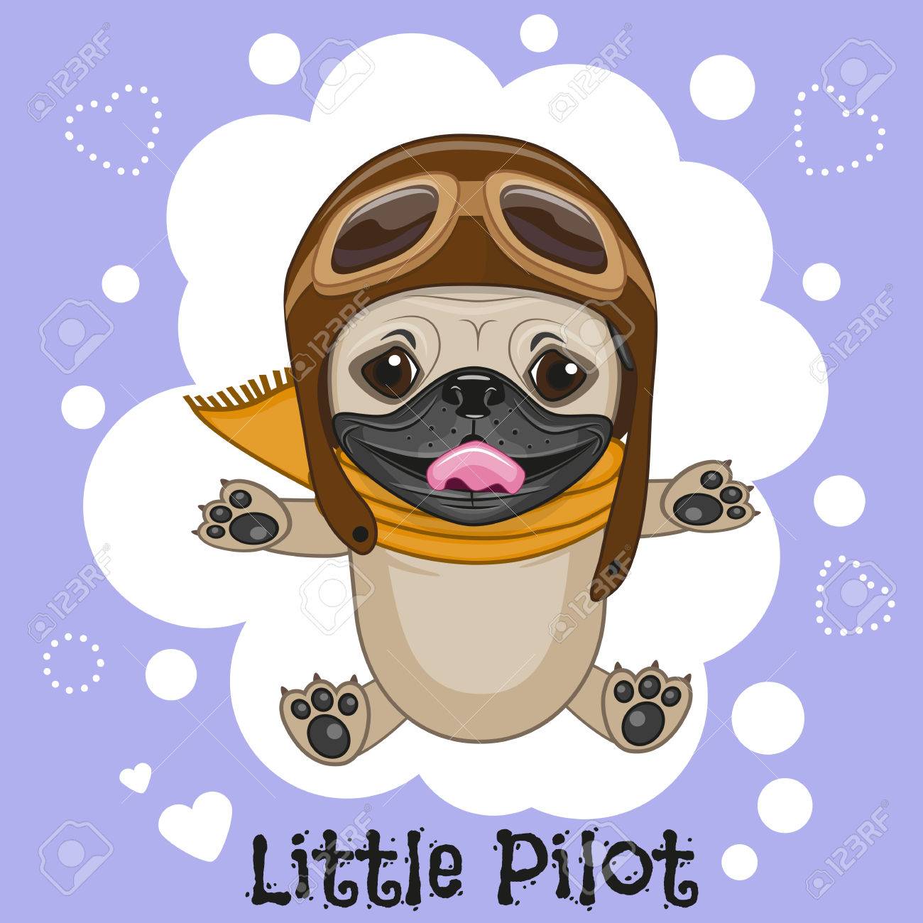 dog pilot hat