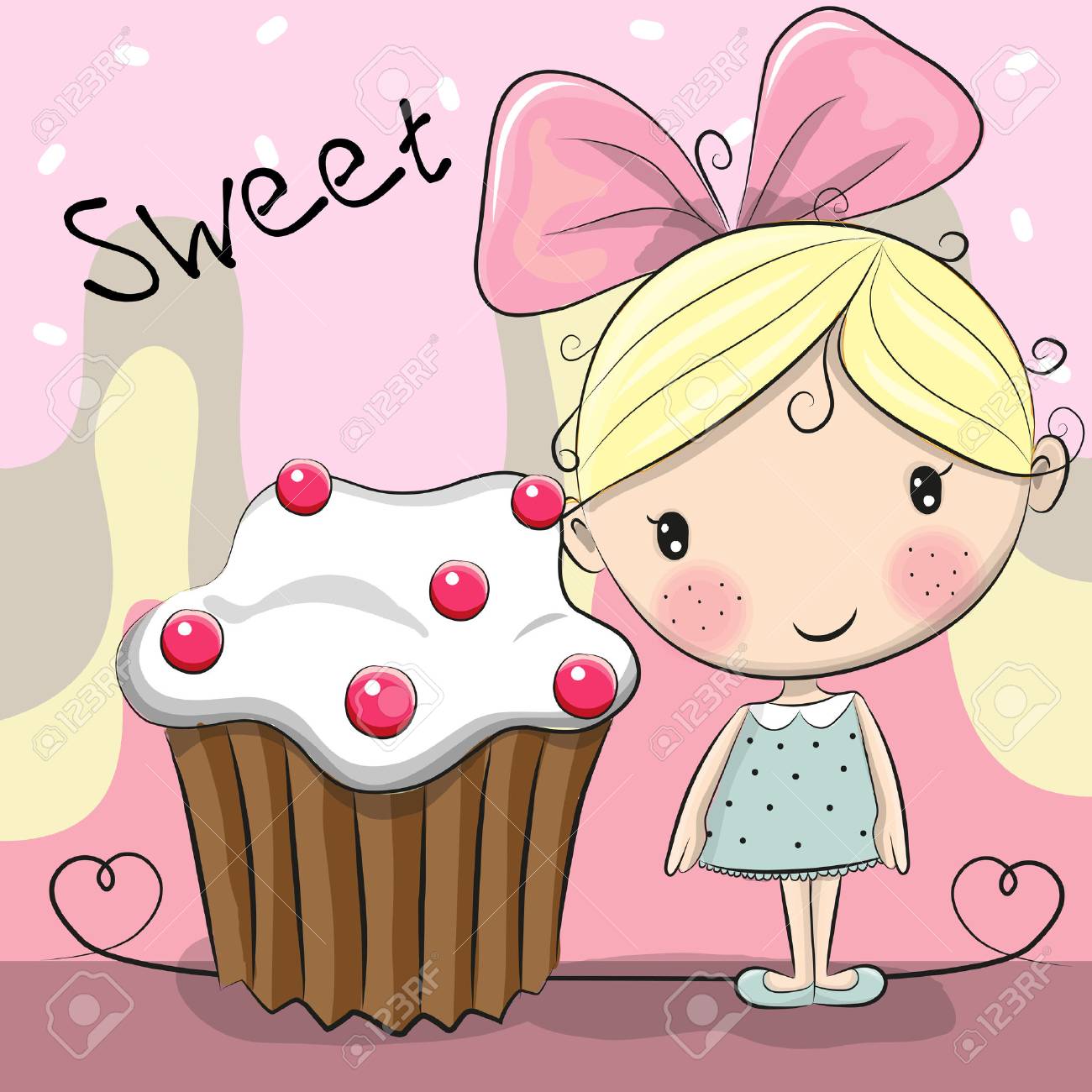 tarjeta de felicitación chica