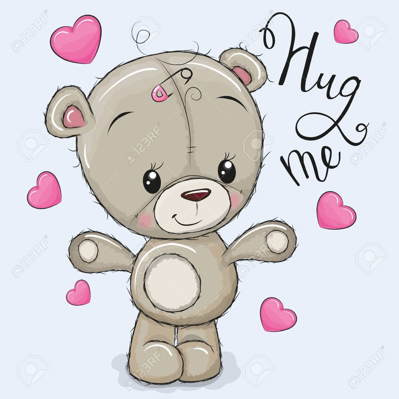 hug me teddy bear