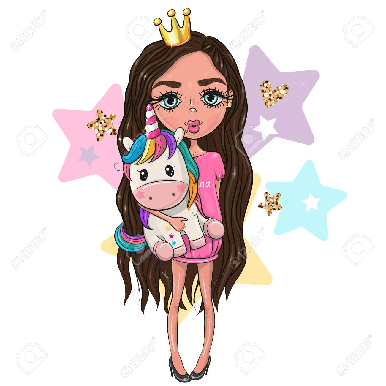 unicorn kid dress