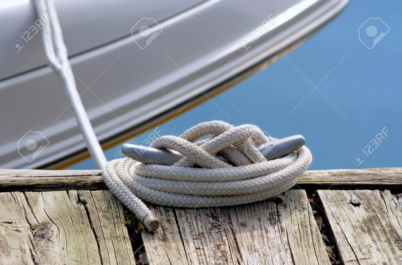 Boat Tied To Dock Stock Photo Picture And Royalty Free Image Image 15321865