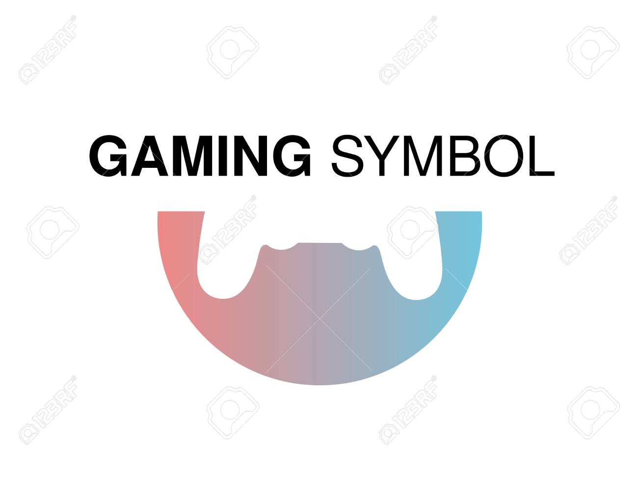 Vector De La Marca Redondeada Para La Empresa De Juegos O Portal De Juegos Diseno Del Logotipo Con El Simbolo De La Consola De Juegos Ilustracion Fotos Retratos Imagenes Y Fotografia De