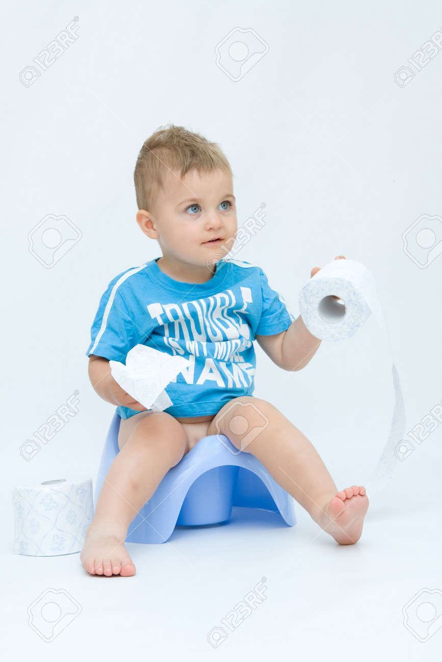 little boy peepee Cute, Little Boy While Potty Training, On White Stock Photo, Picture and  Royalty Free Image. Image 5317607.