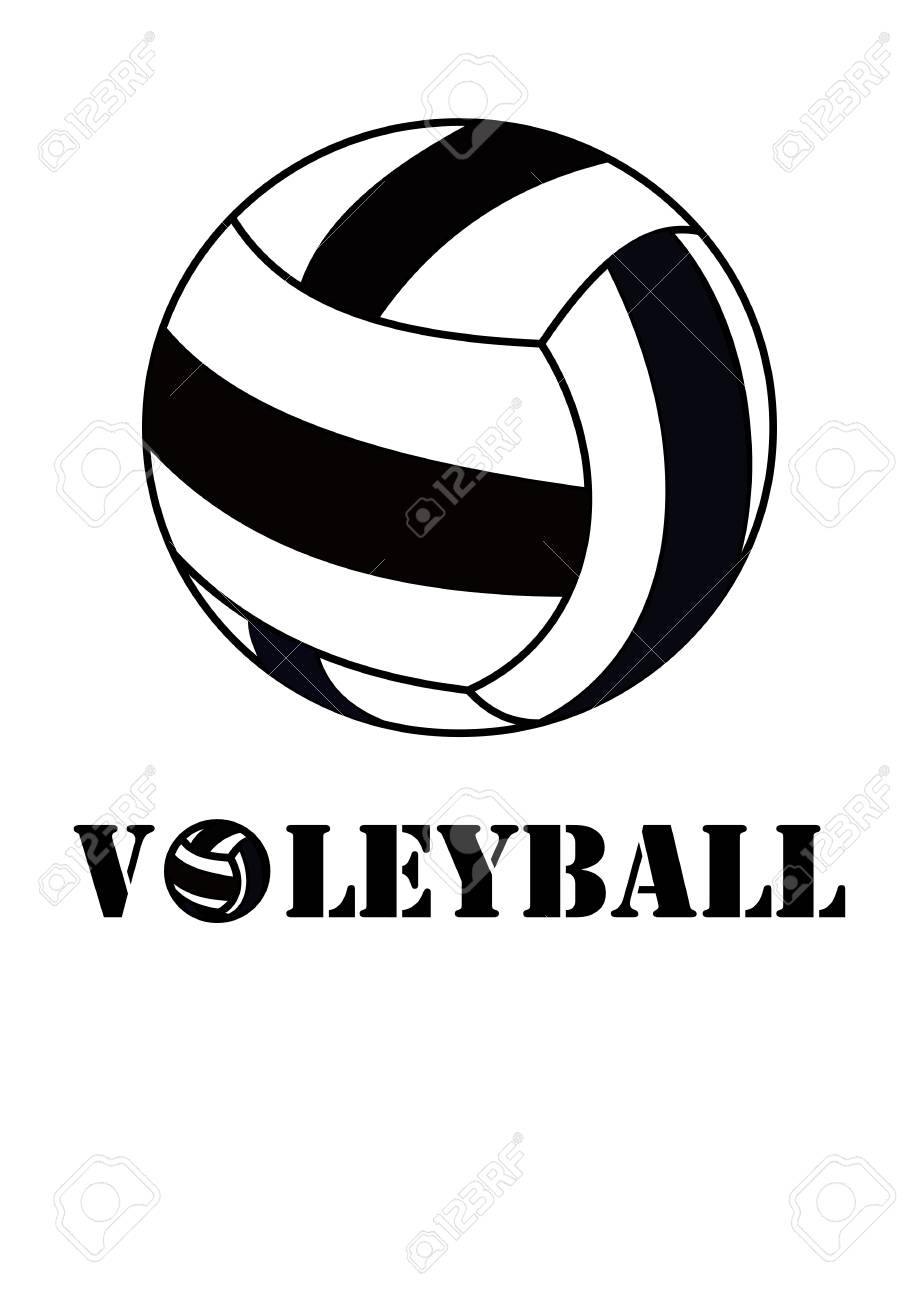 Black volleyball Clearance
