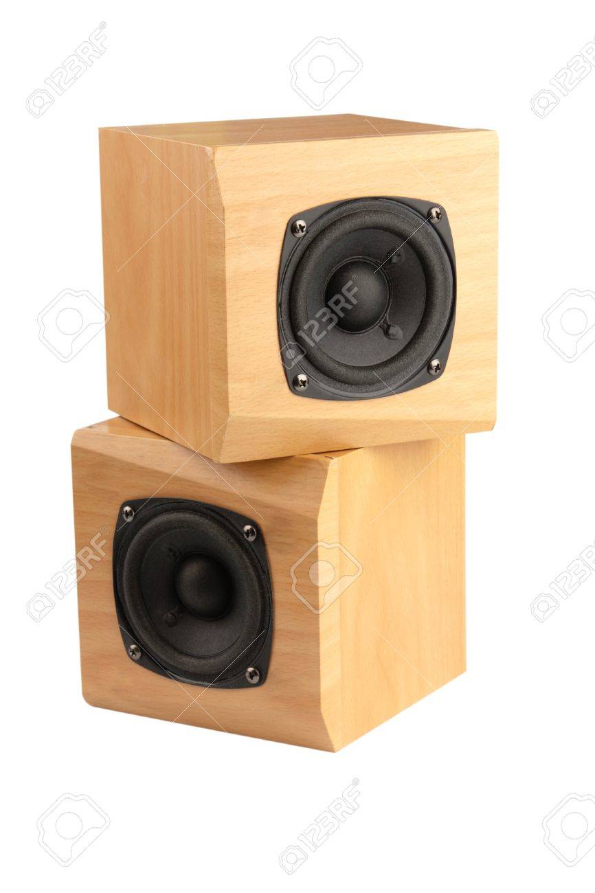 wooden speaker box