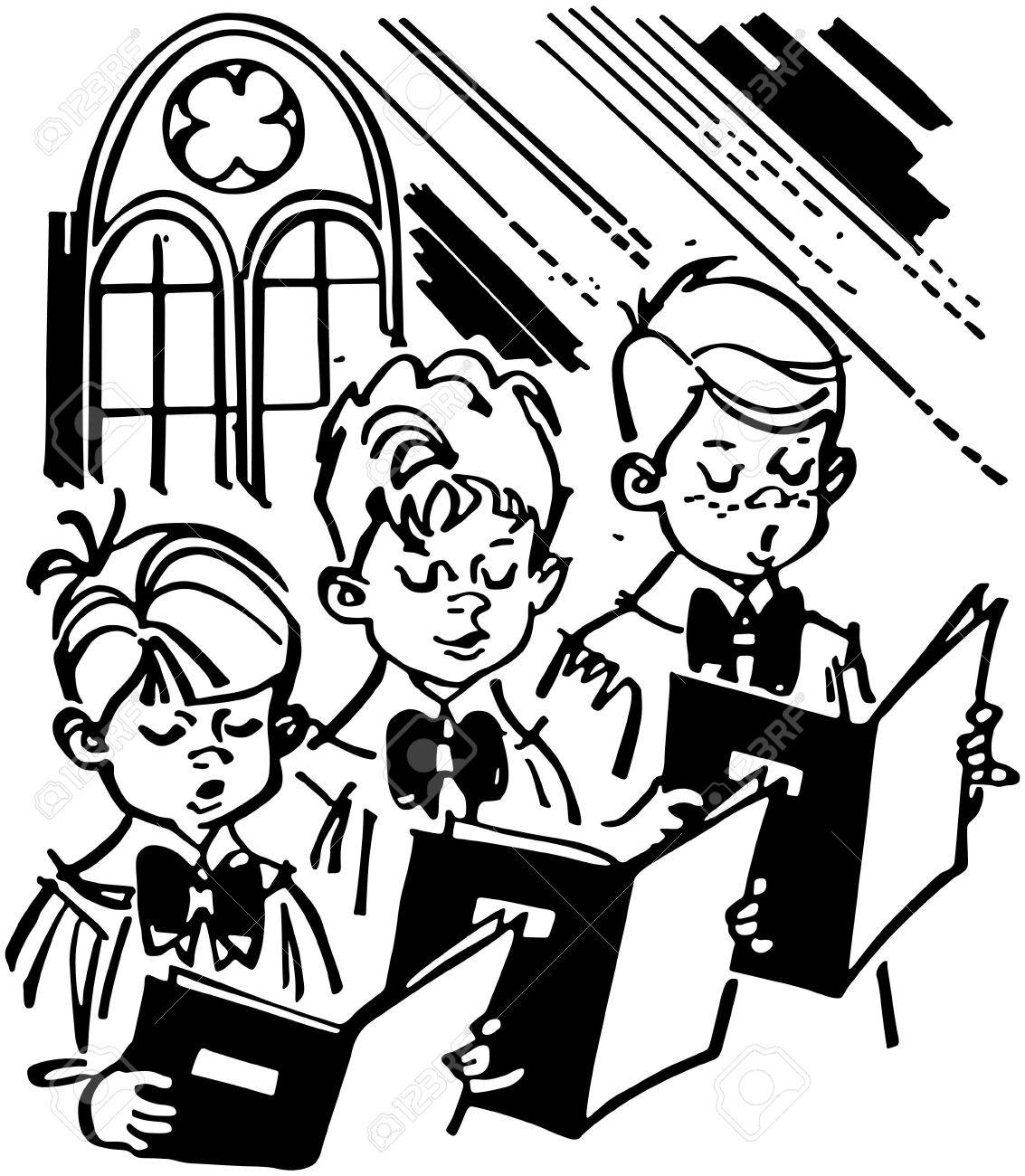 少年合唱団のイラスト素材 ベクタ Image 28333714