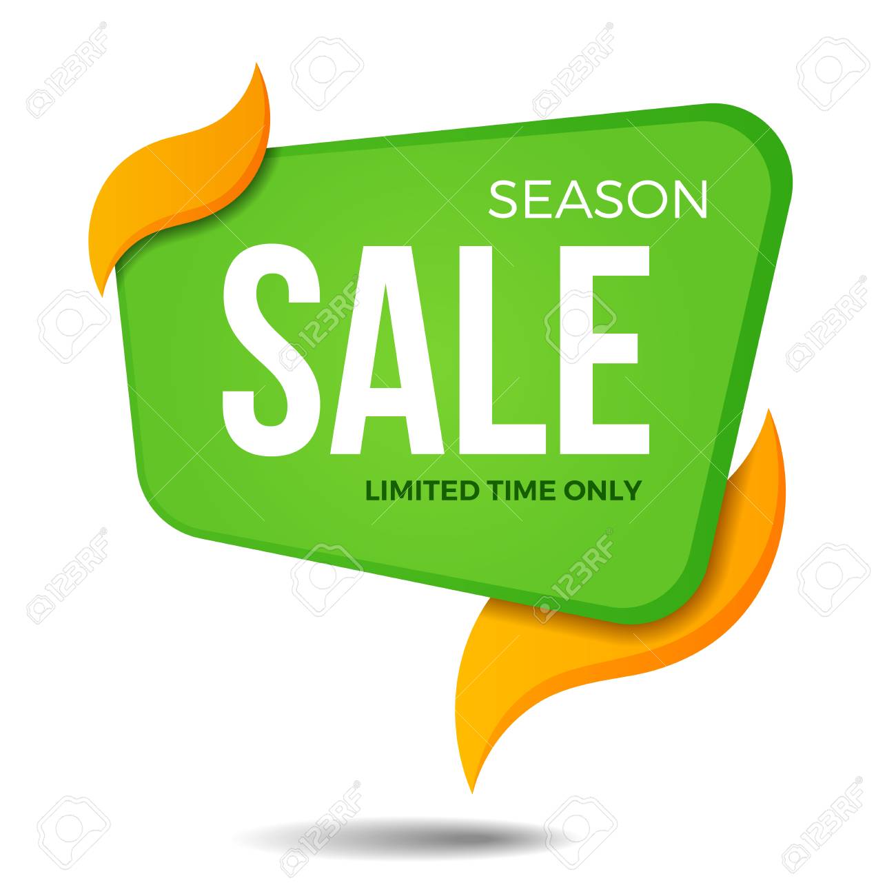 Season Sale Label Price Tag Banner Sticker Badge Template Design Vector Illustration Royalty Free Cliparts Vectors And Stock Illustration Image 73863105