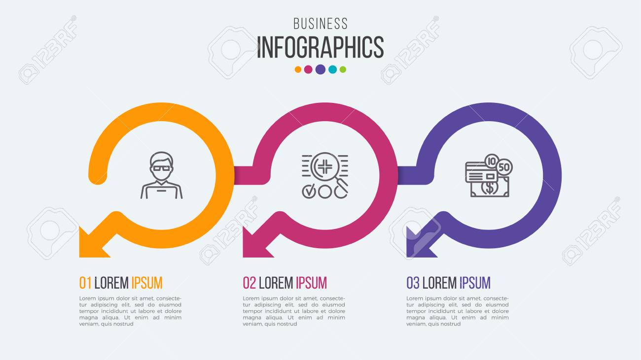 circular timeline template
