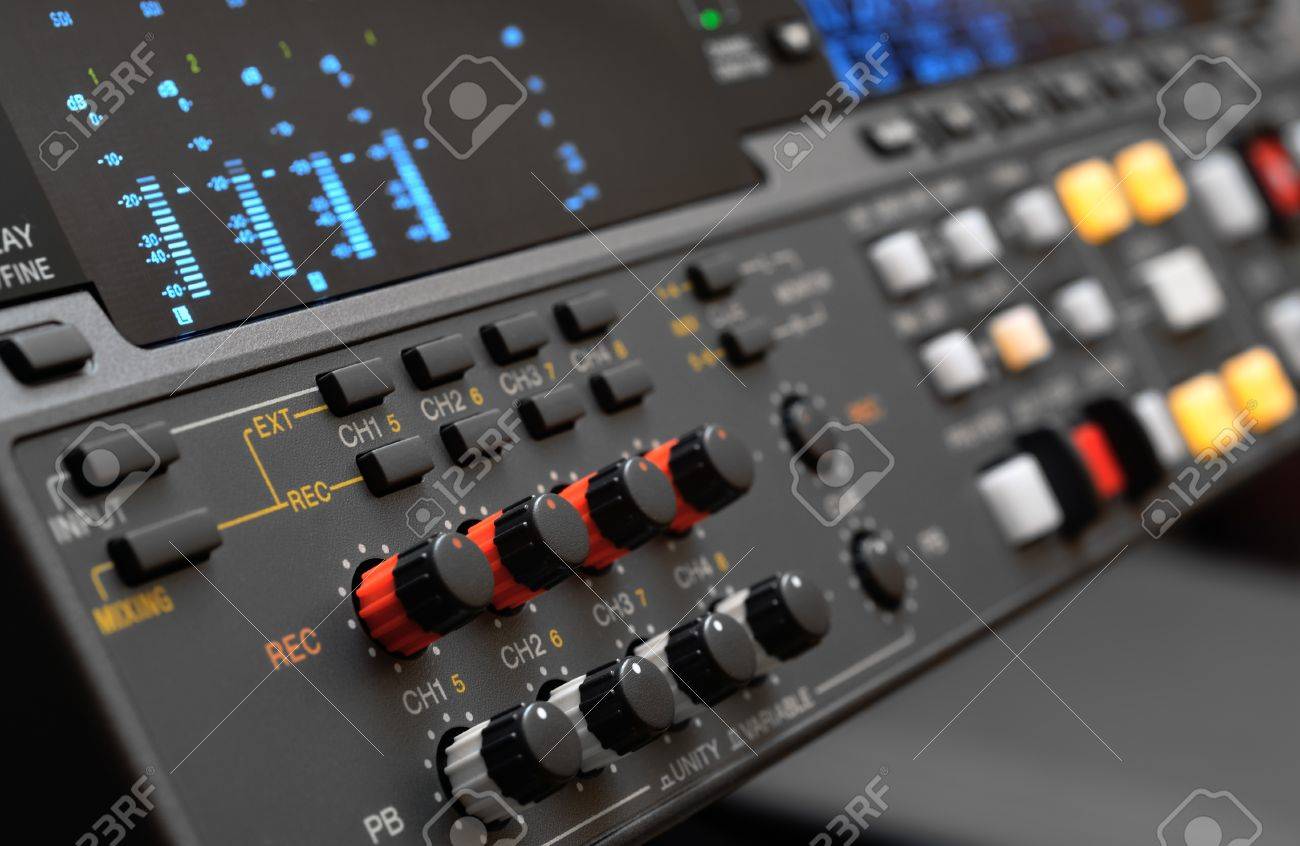Professional video recorder (digital betacam format), shallow depth of field. - 14596817 Professional video recorder (digital betacam format), shallow depth of field. - 14596817