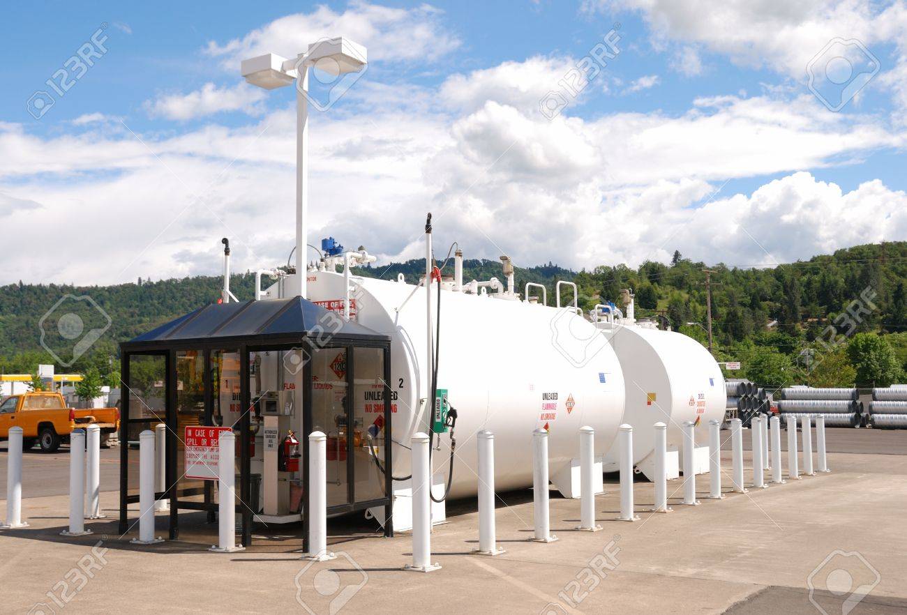 above ground fuel storage tanks