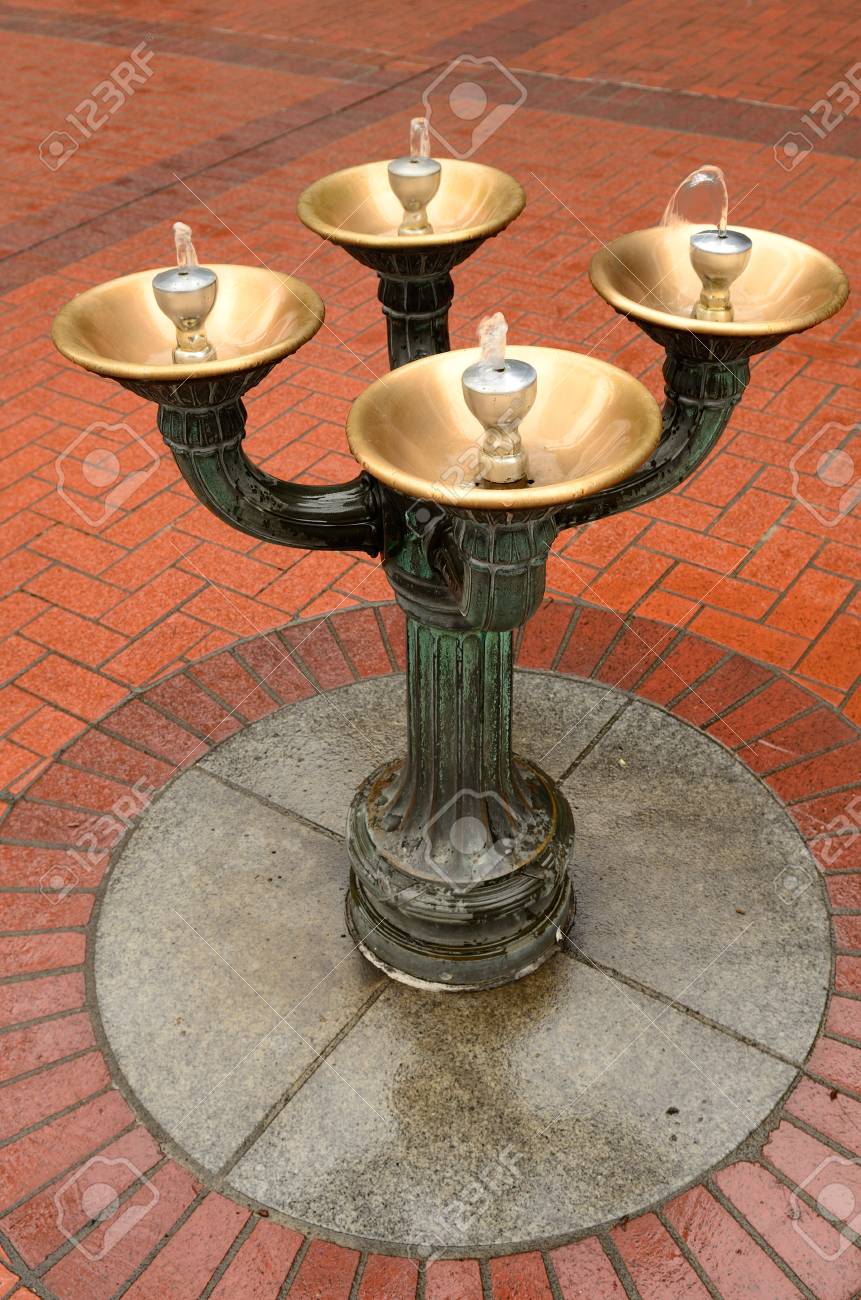 One Of Fifty Two Public Benson Bubbler Fountains Are Unique To Stock Photo Picture And Royalty Free Image Image 30379215