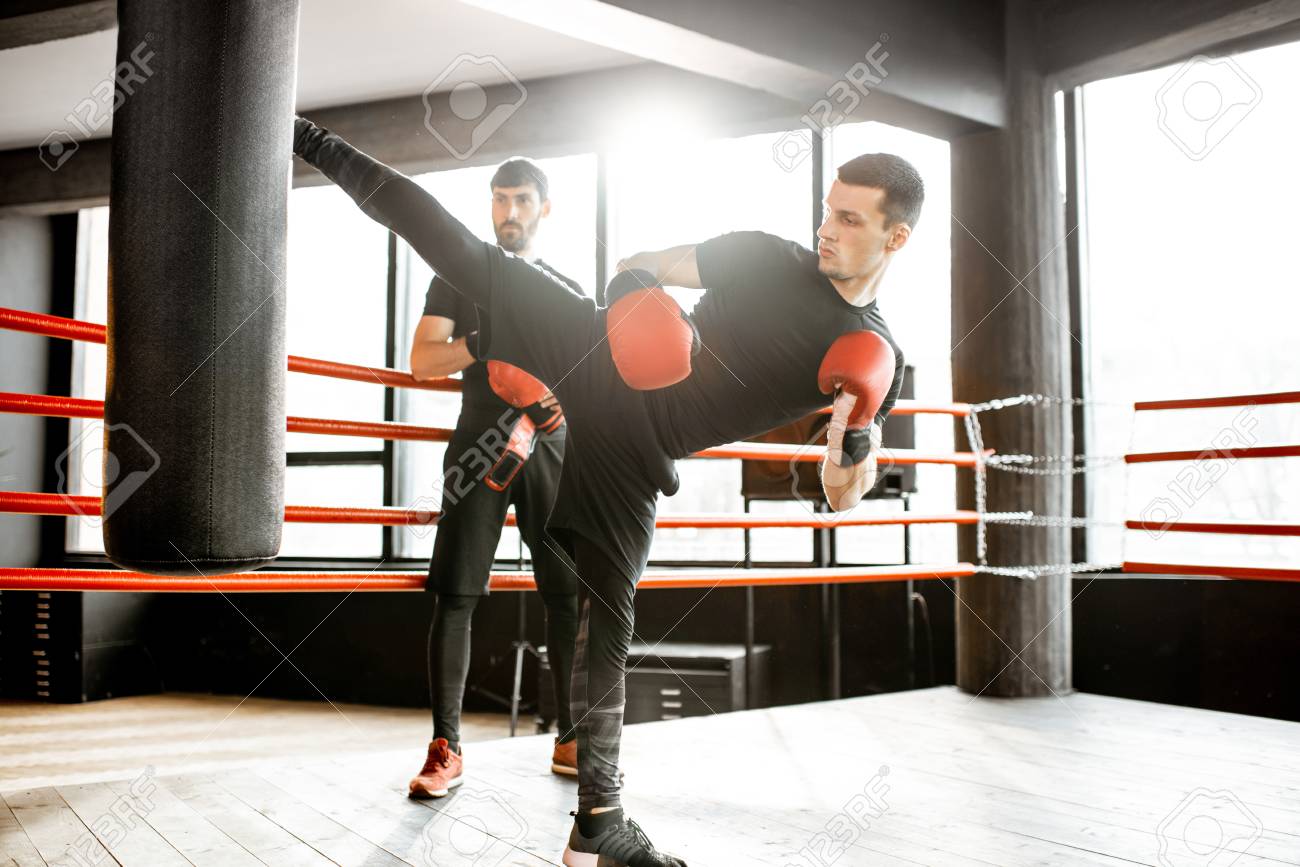 kickboxing punching bag