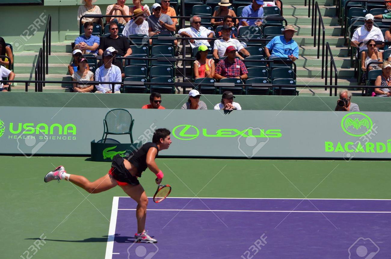 Carla Suarez Navaro Serving To Andrea Petkovic At The Miami Open Stock Photo Picture And Royalty Free Image Image Carla Suarez Navaro Serving To Andrea Petkovic At The Miami Open Stock Photo Picture And Royalty Free Image Image