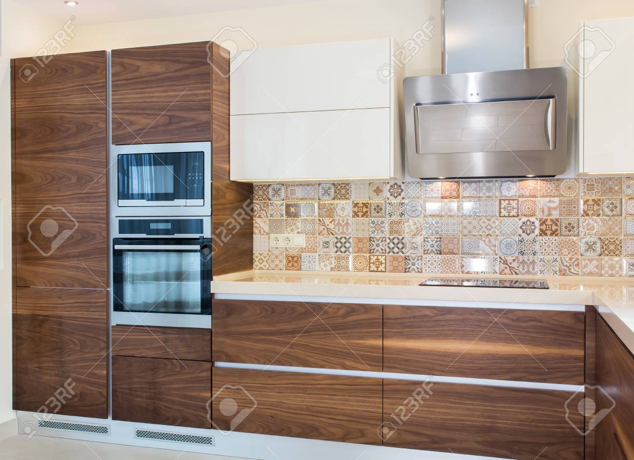 Modern Home Interior Modern Design Of The Kitchen In A Light