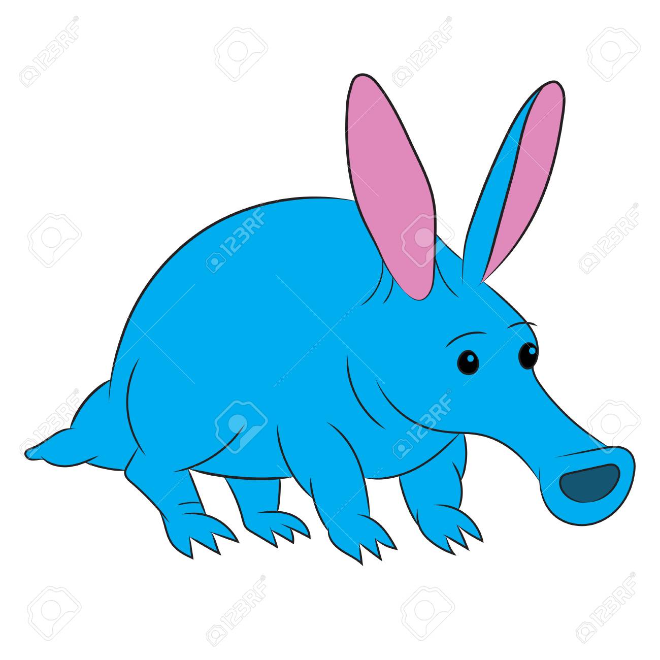 彩色の子供向けの本のモグラのイラストのイラスト素材 ベクタ Image 彩色の子供向けの本のモグラのイラストのイラスト素材 ベクタ Image