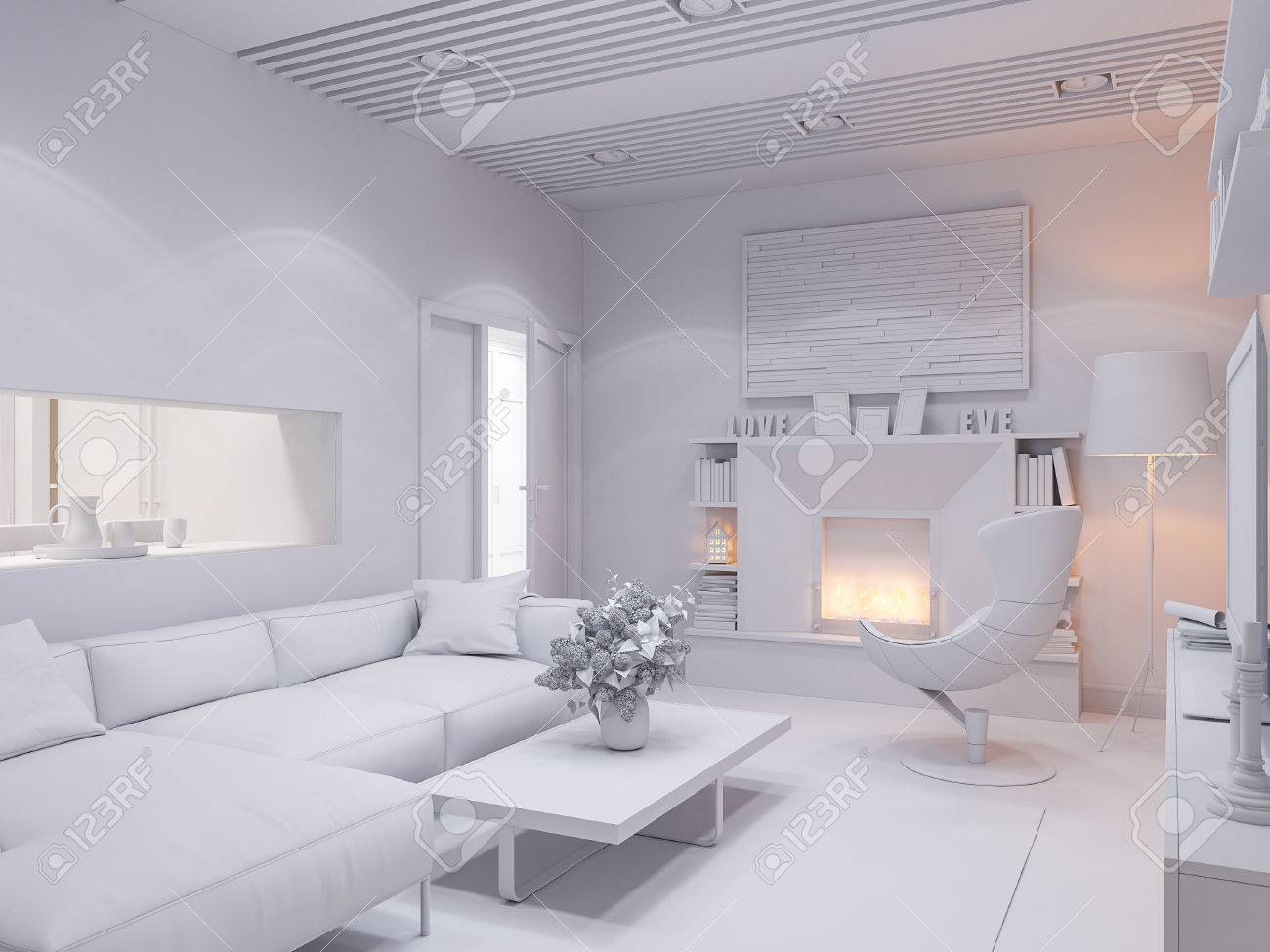 aménagement intérieur appartement moderne