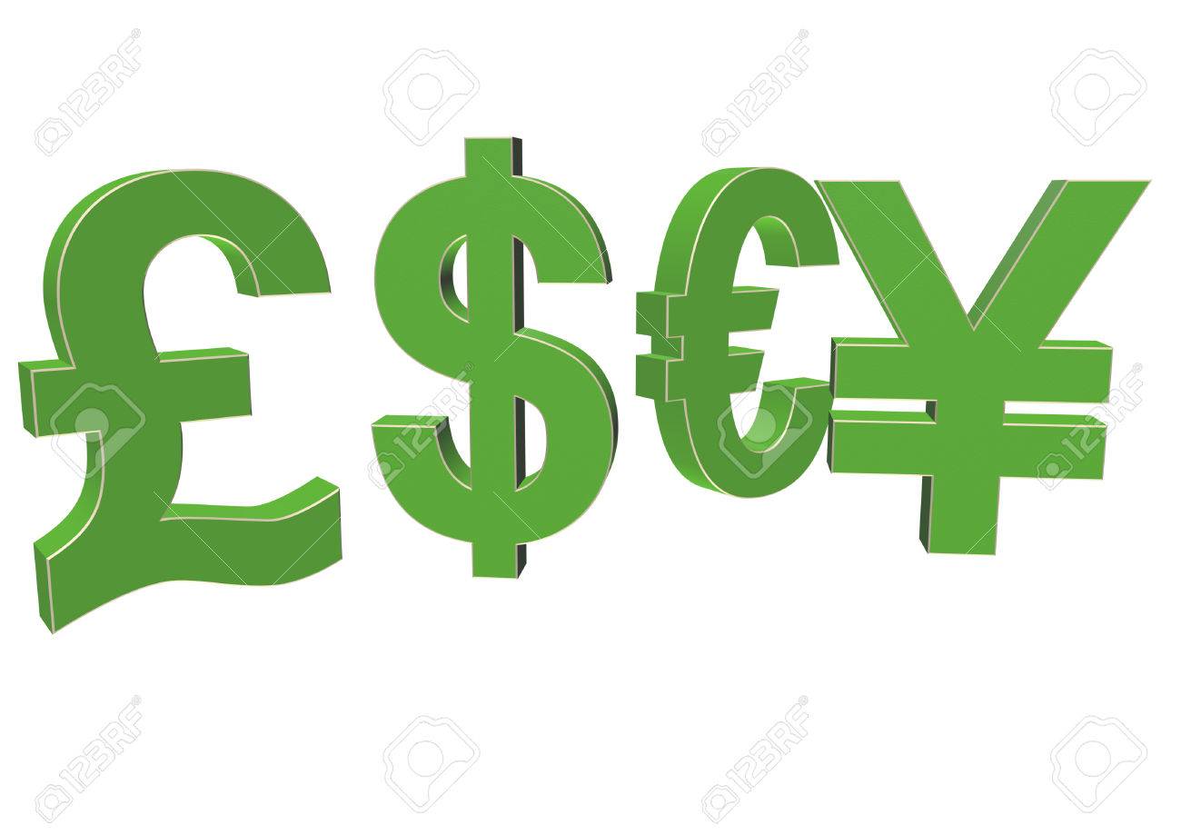 国際経済通貨単位ポンド、ユーロはドルと円の写真素材・画像素材 Image 35228347
