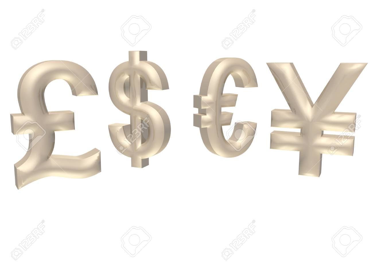 国際経済通貨単位: ポンド、ユーロ、ドル、円の写真素材・画像素材 Image 45694205