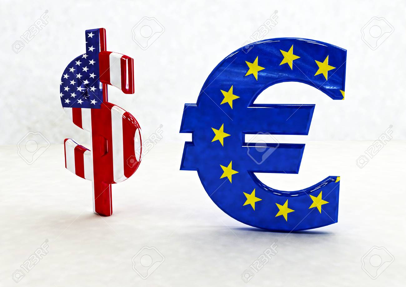 국제 경제 통화 단위 : 유로 및 달러 로열티 무료 사진, 그림, 이미지 그리고 스톡포토그래피. Image 50875412