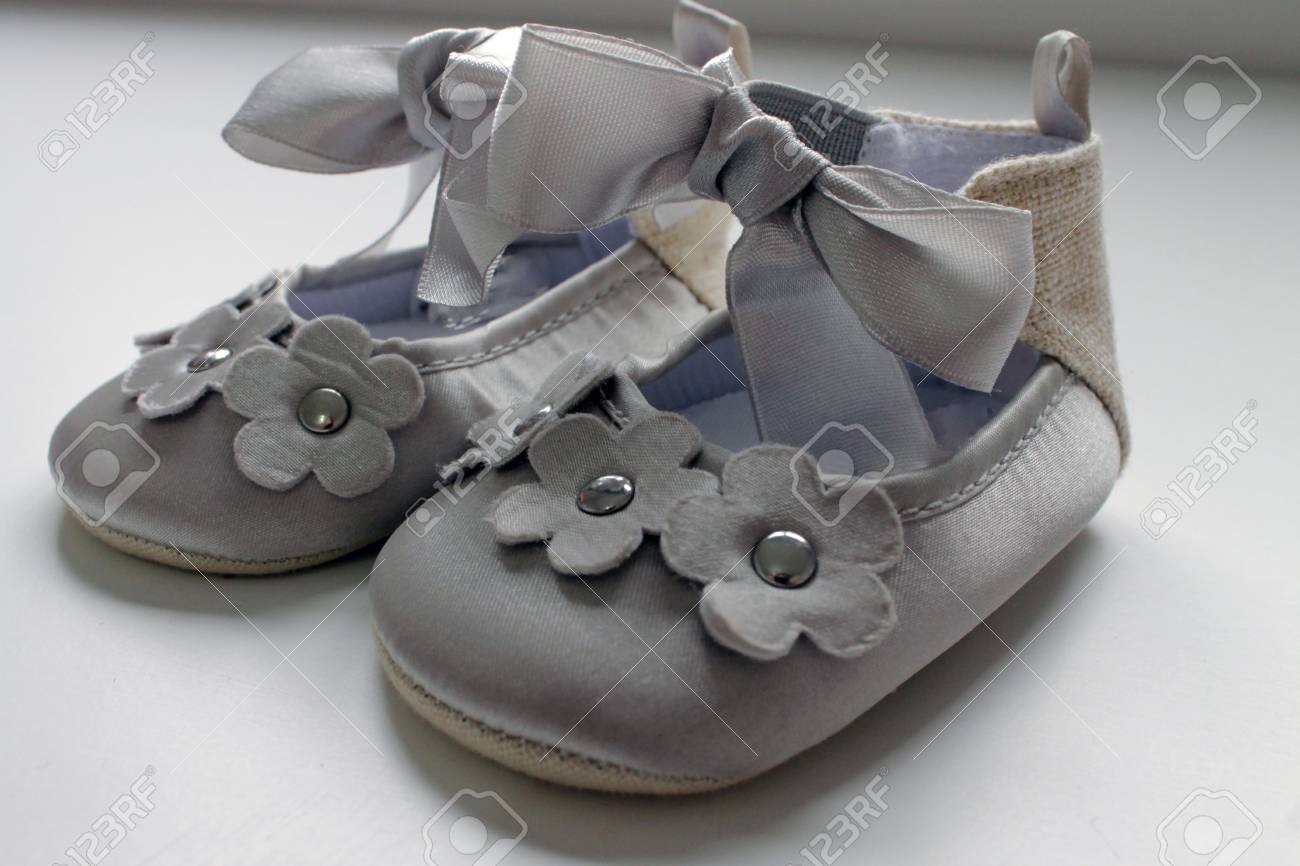 silver shoes baby girl