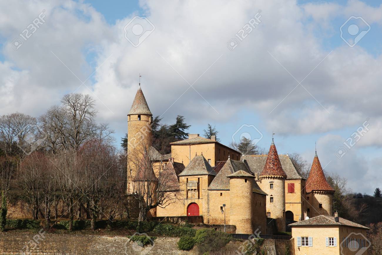Chateau De Jarnioux En Beaujolais France Banque D Images Et Photos Libres De Droits Image 39153011
