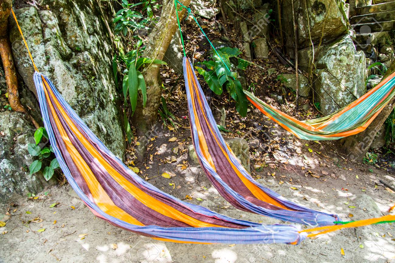 colorful hammocks stock photo picture and royalty free image image