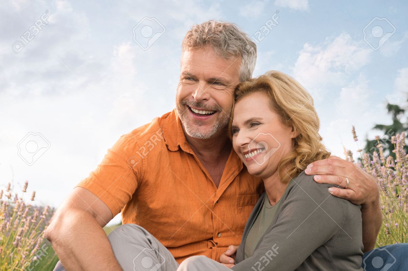 Mature couple go a little wild