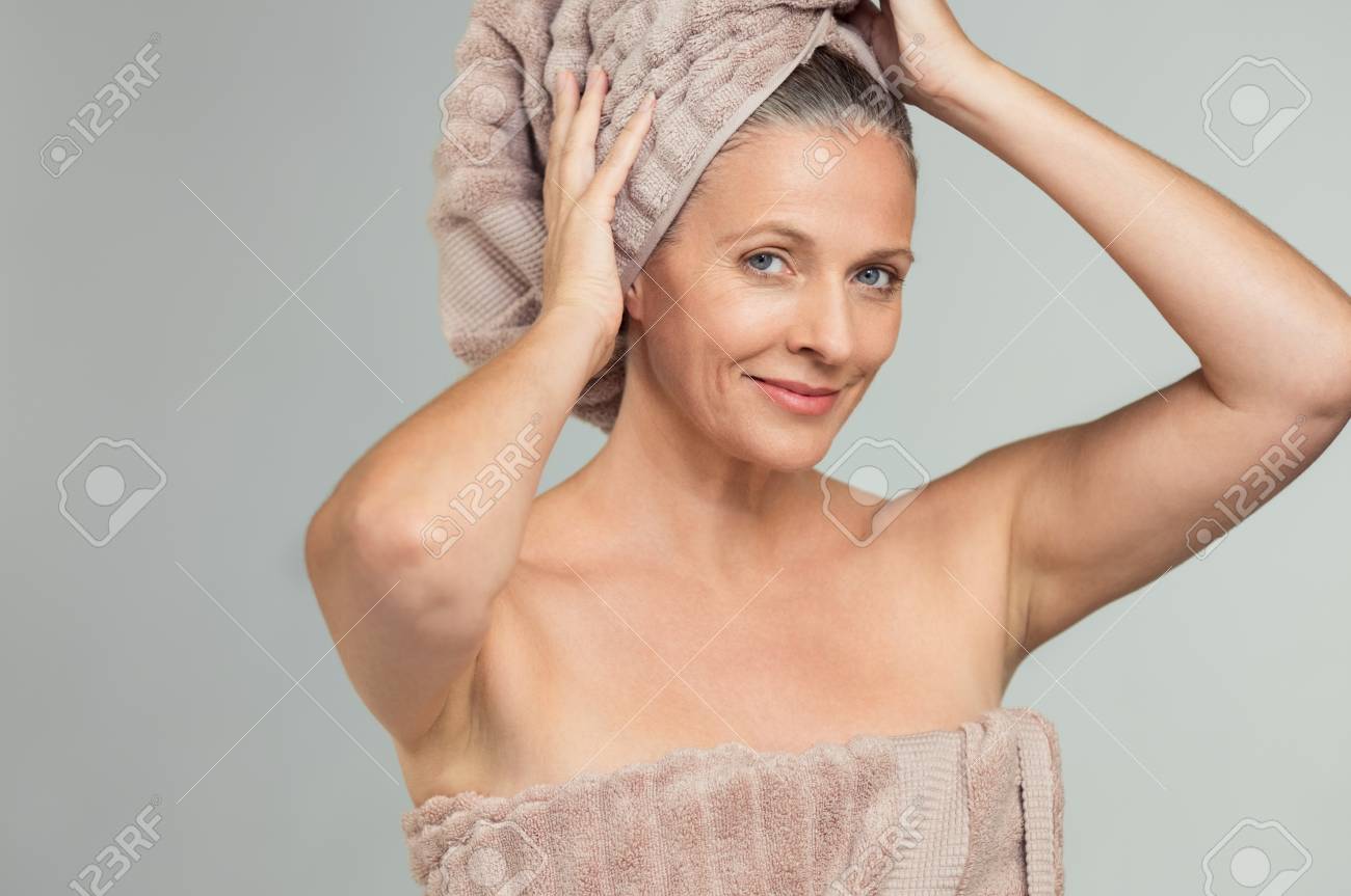 Mature shower