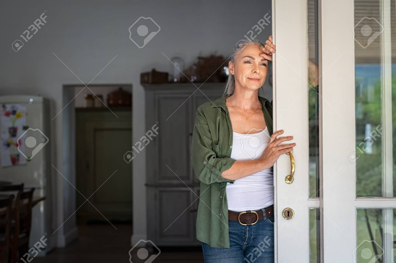 francescoridolfiThoughtful Senior Woman Standing At