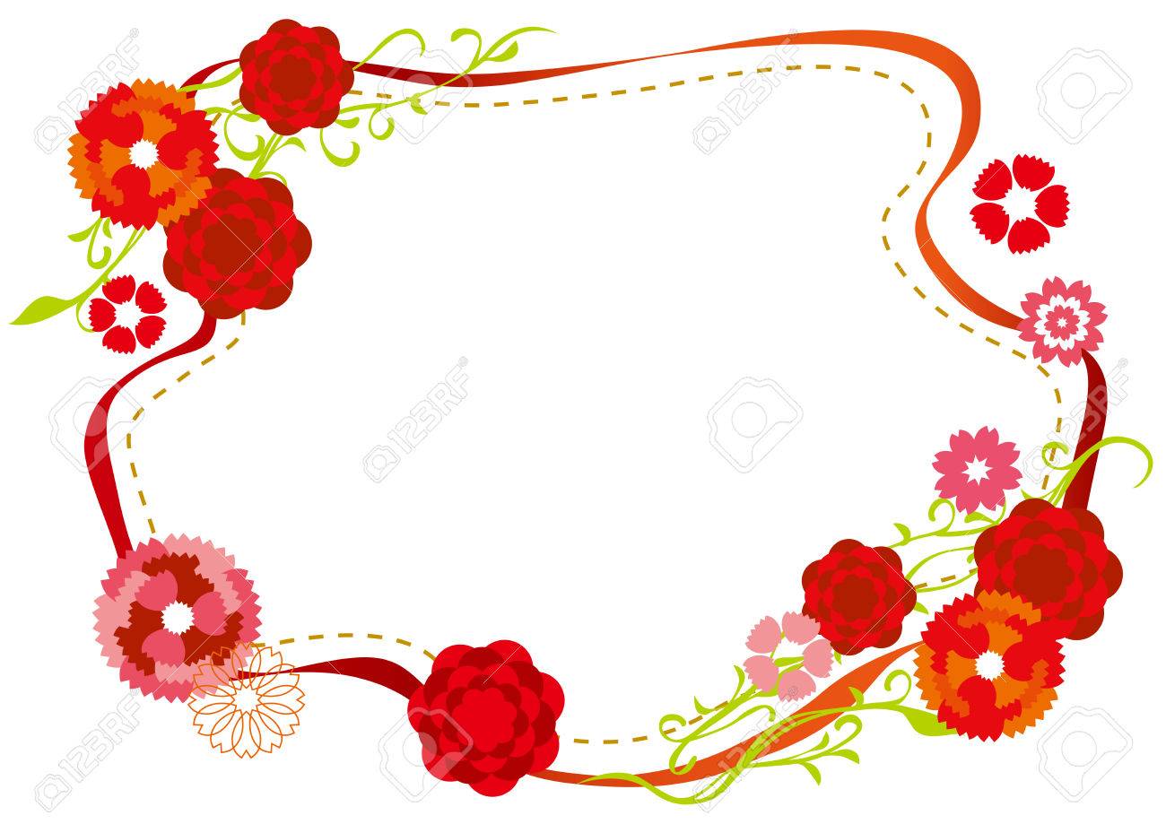 Card Message Of The Flower Royalty Free Cliparts Vectors And Stock Illustration Image