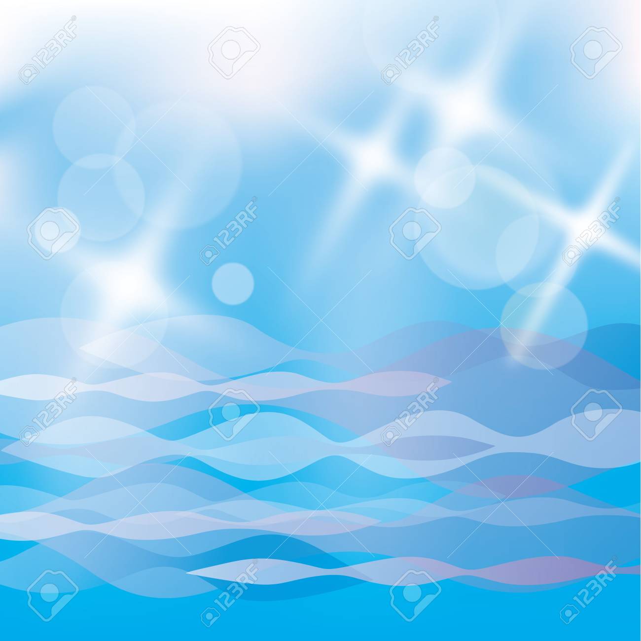 イラストのきれいな水 のイラスト素材 ベクタ Image