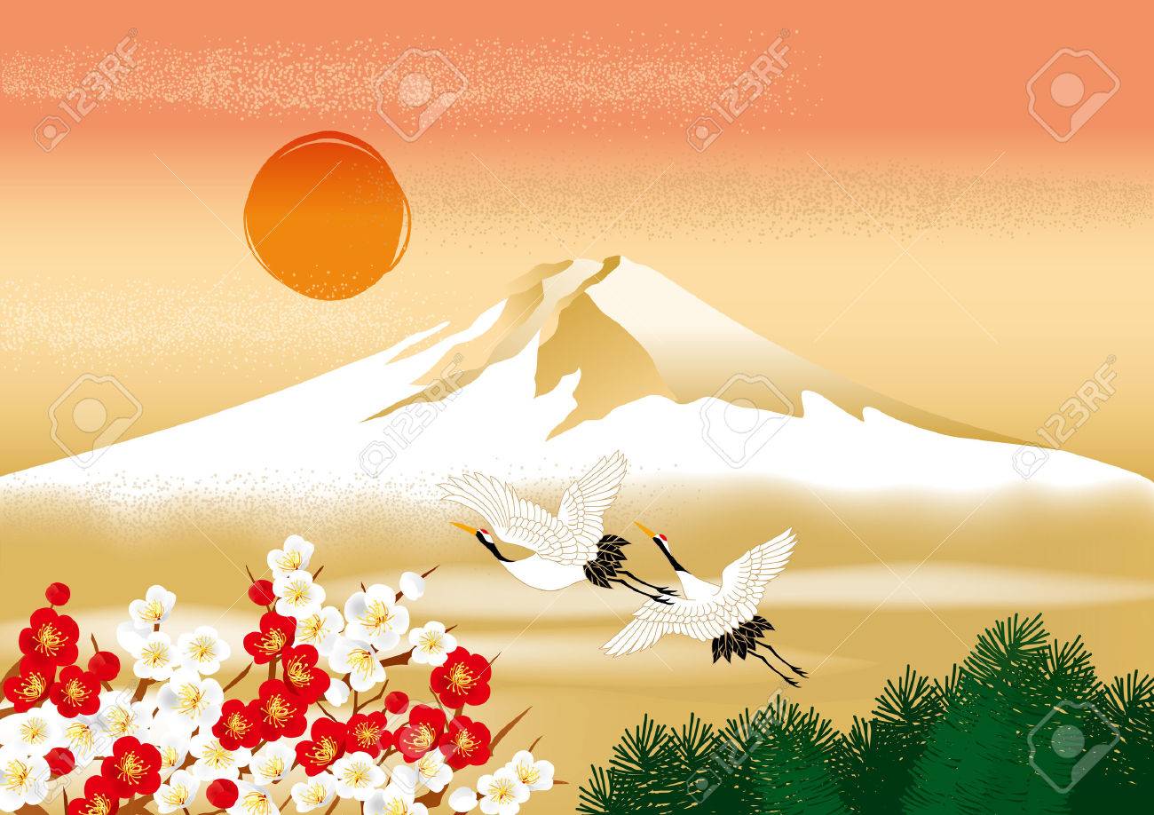 日本の富士の美しいイラスト のイラスト素材 ベクタ Image 日本の富士の美しいイラスト のイラスト素材 ベクタ Image