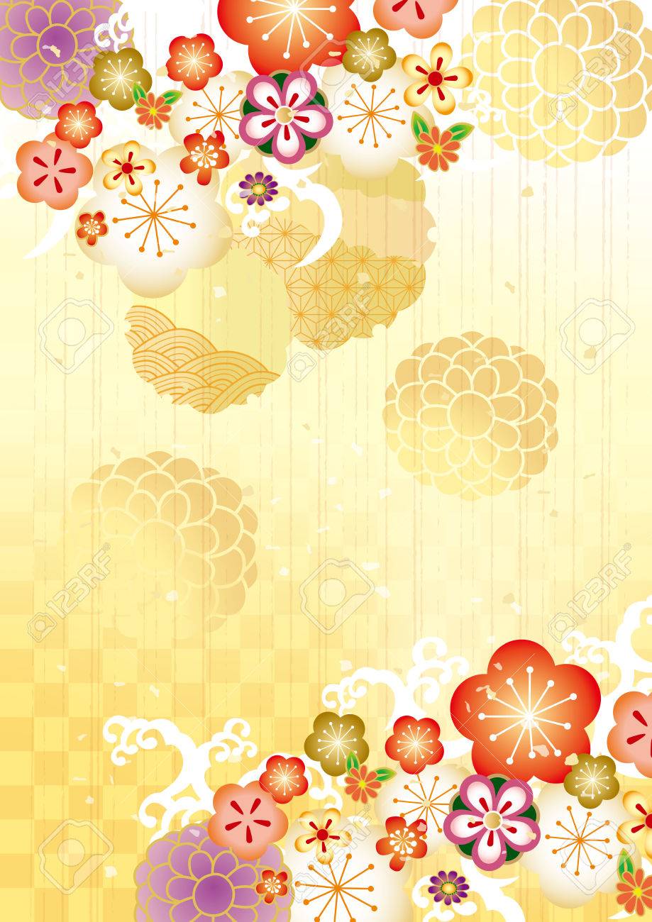 美しい和柄のイラスト素材 ベクタ Image 美しい和柄のイラスト素材 ベクタ Image