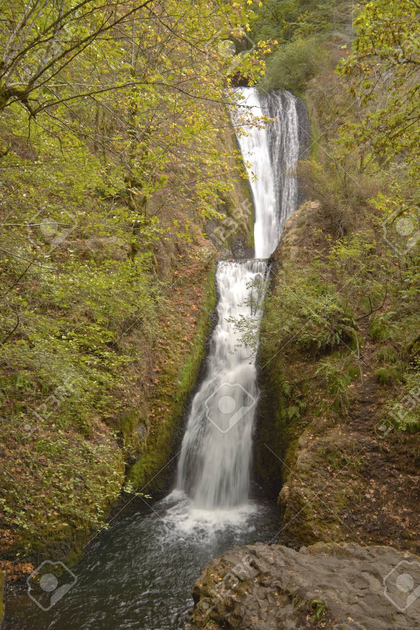 Bridal Veil Falls Columbia River Gorge Scenic Area Oregon Stock Photo Picture And Royalty Free Image Image