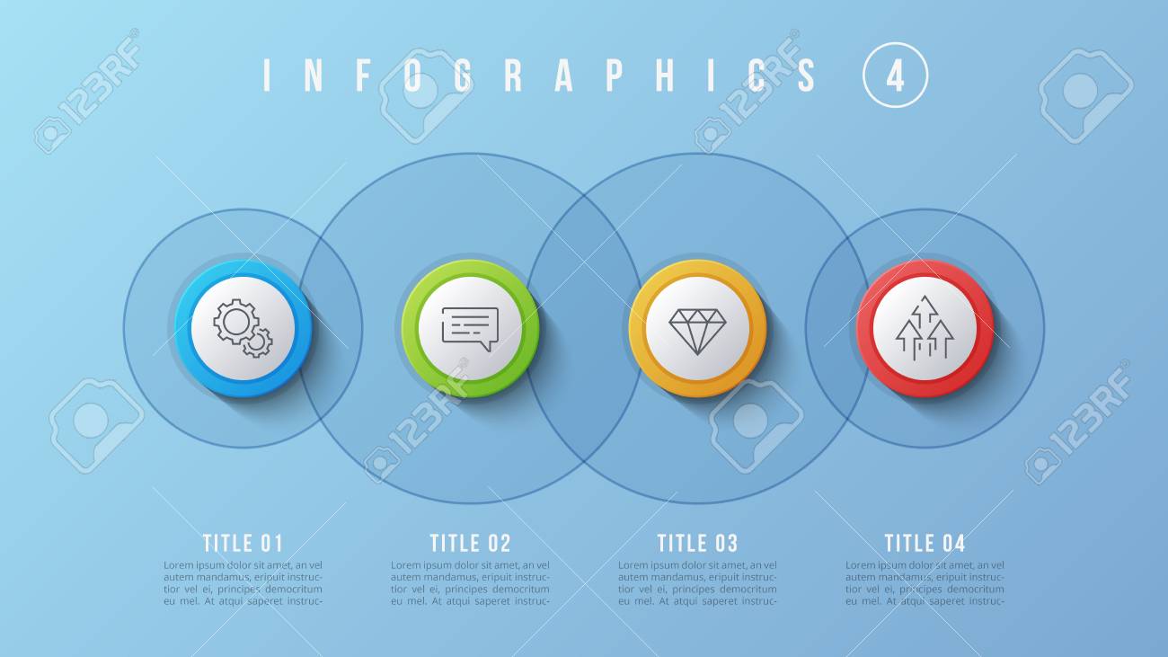 vector 4 options infographic design, presentation template. editable vector 4 options infographic design, presentation template. editable, Global Presentation Template, Presentation templates
