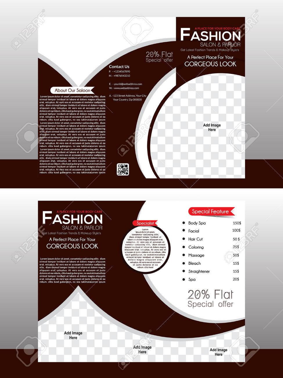 tri fold fashion brochure template design illustration stock vector 58806722 - Fashion Brochure Template tri fold fashion brochure template design illustration stock vector 58806722 - Fashion Brochure Template