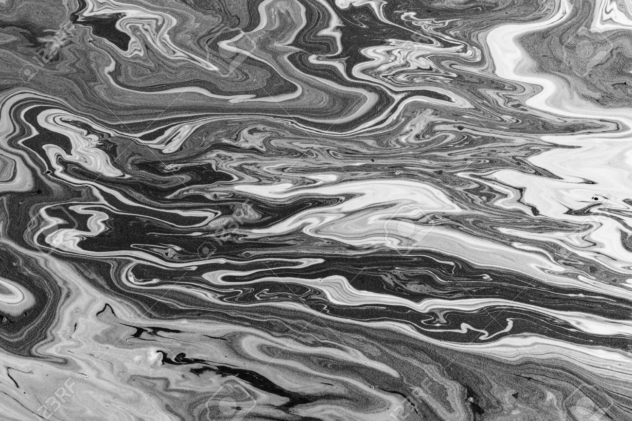 Abstract Black And White Digital Art Background Stock Photo