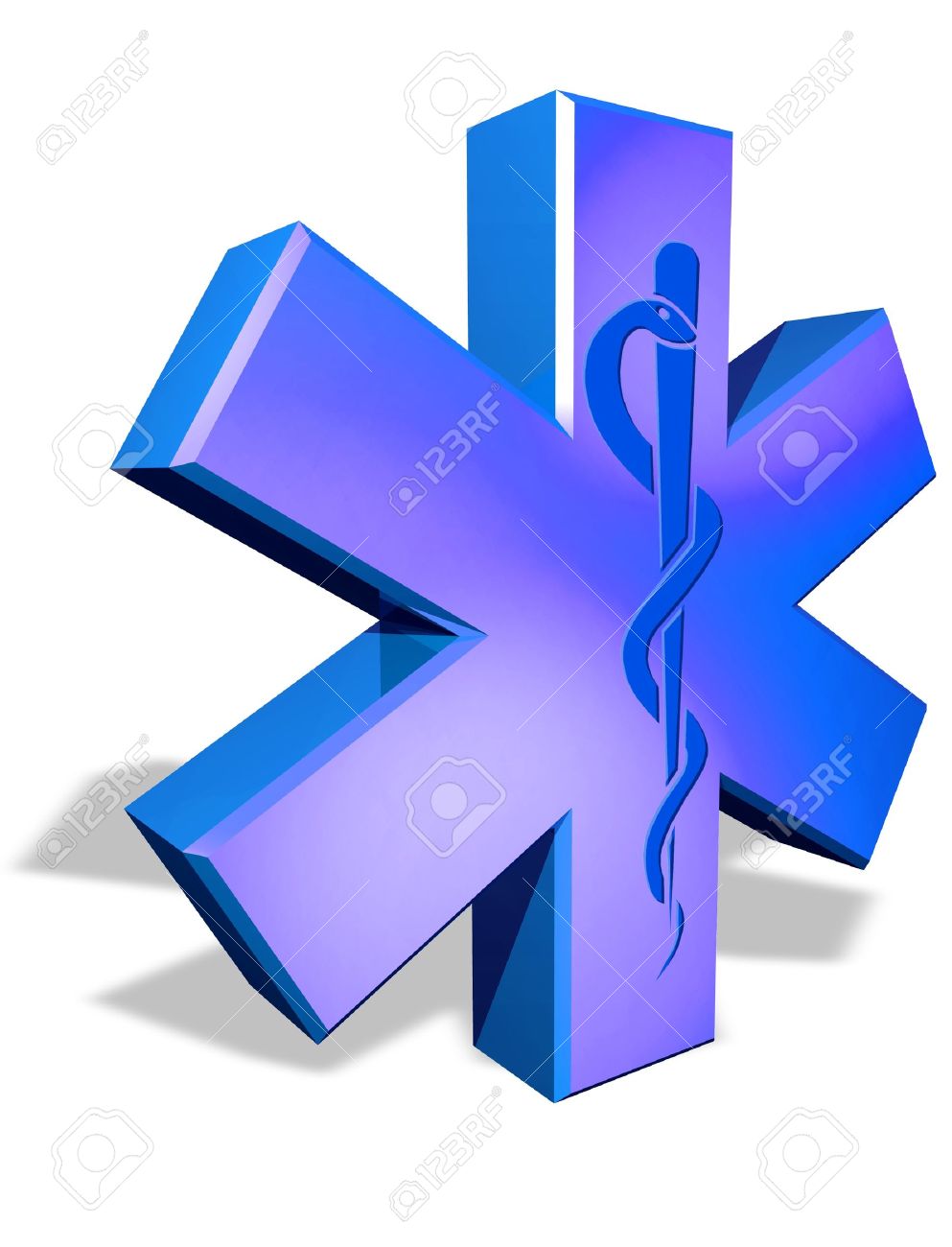 Medical cross symbol with Caduceus snake - 11697151 Medical cross symbol with Caduceus snake - 11697151