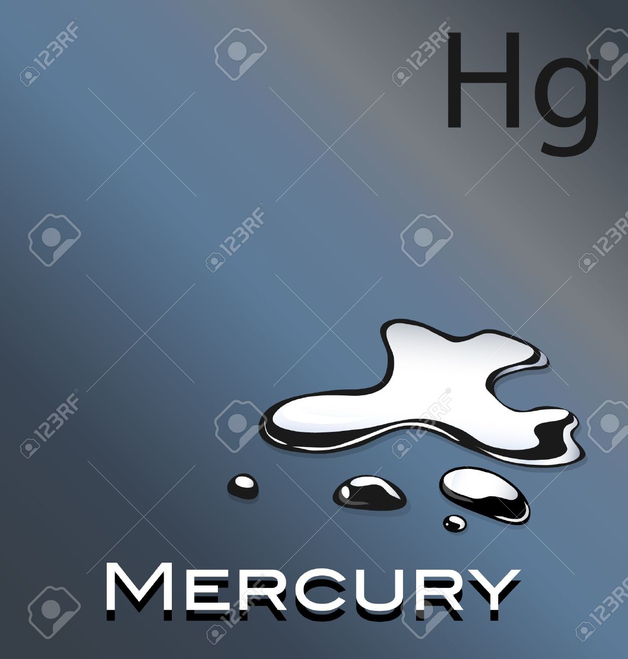 化学記号 Hg の水銀のベクトル イラストのイラスト素材 ベクタ Image 化学記号 Hg の水銀のベクトル イラストのイラスト素材 ベクタ Image