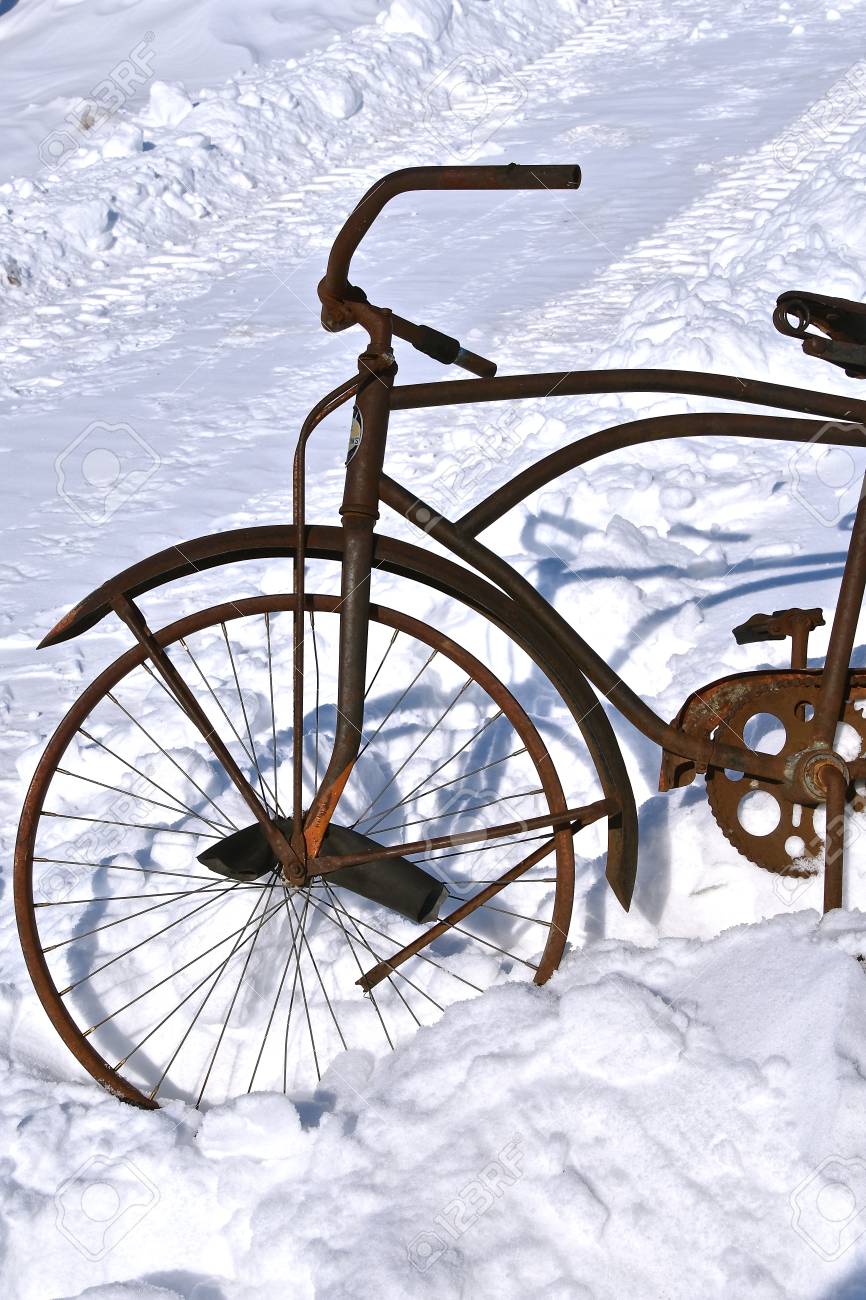 very old bicycle