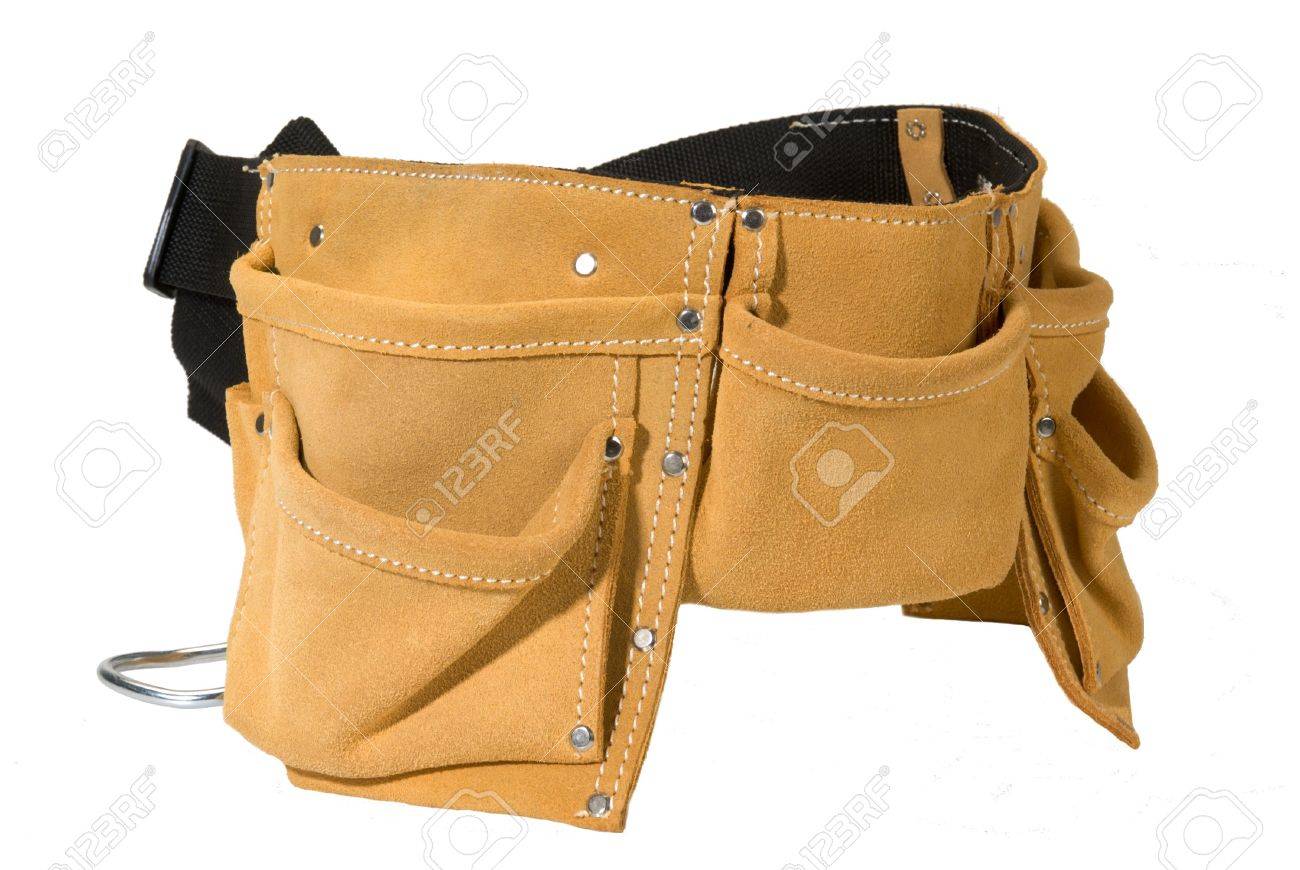 suede tool belt