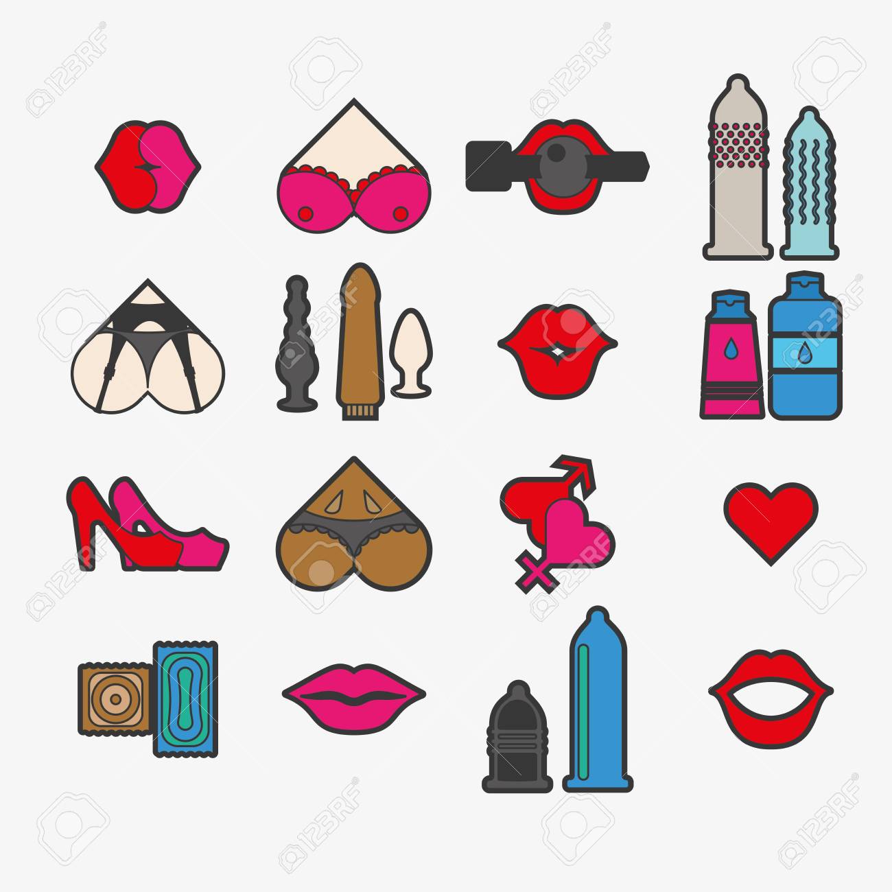 Adult erotic clip art