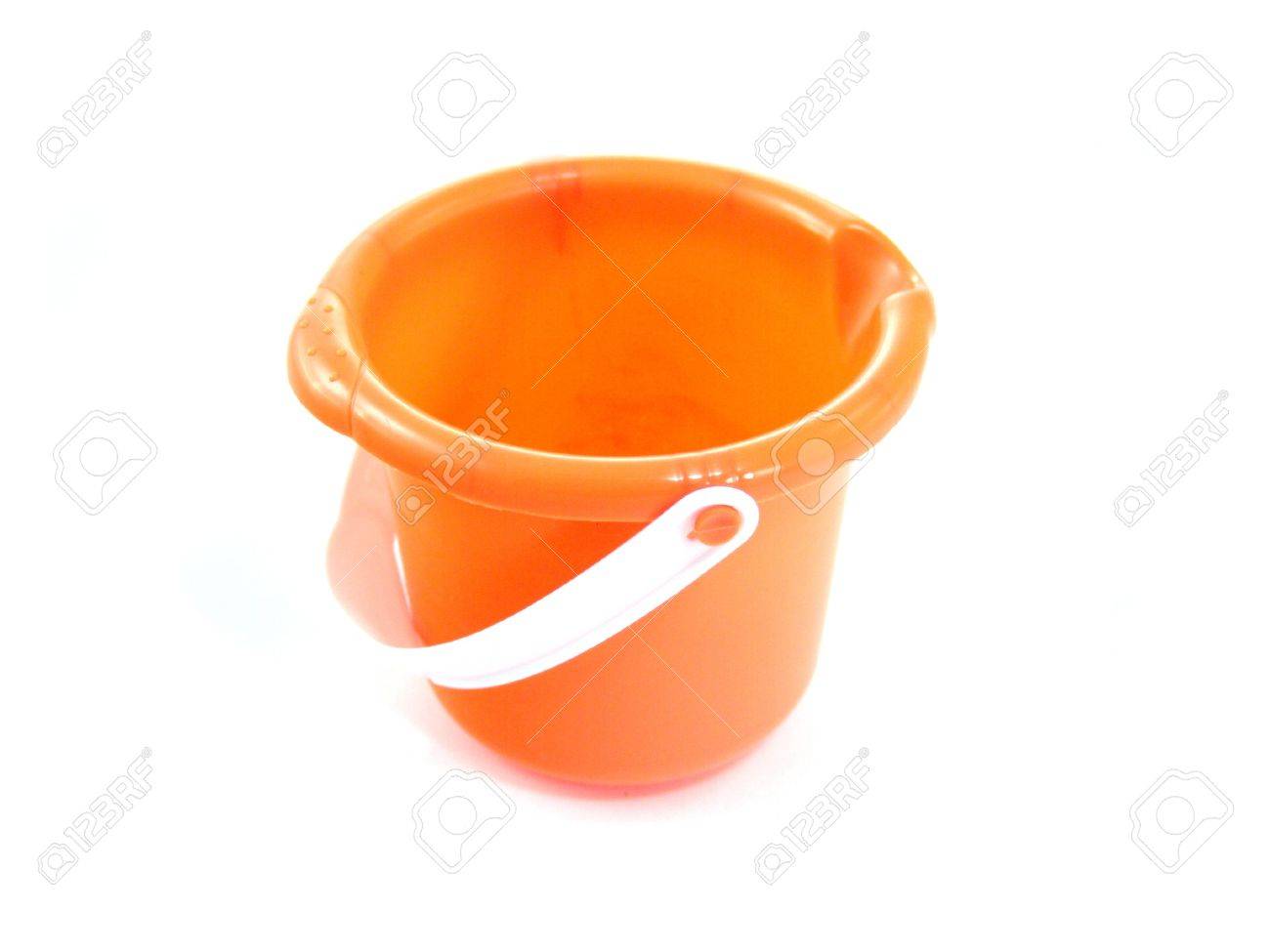 orange sand bucket
