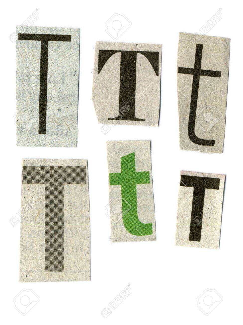 Ｆｒｏｍ　Ｔ FOBO - clipart: initial letter T from late 15th century printed book