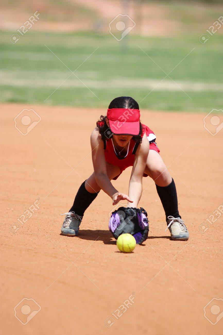 Young Girl Playing Young Girl Playing