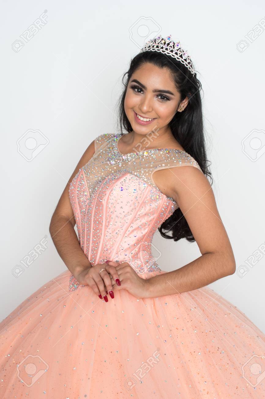Teen girl competing in a beauty pageant - 92681247 Teen girl competing in a beauty pageant - 92681247