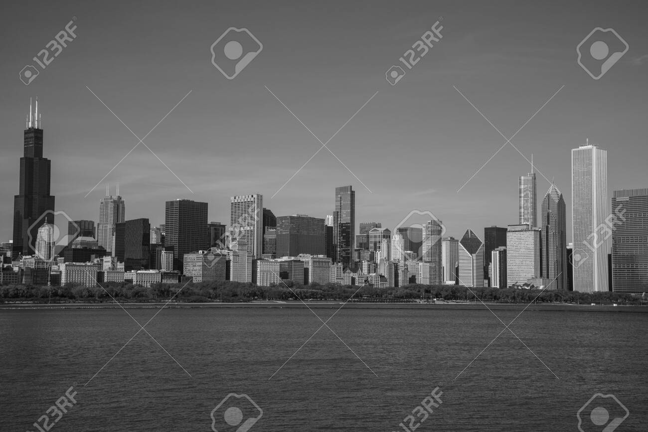 Downtown views of Chicago, the third most populated city in the US. - 144134811 Downtown views of Chicago, the third most populated city in the US. - 144134811